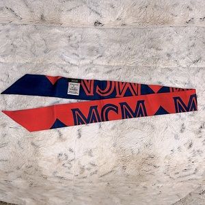 NWOT MCM PETITE SILK SCARF